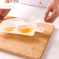 WINTE Eggs Chicken Microwave Food Gadget Cooking Microwave Eggs 2 Eggs Cooker Steamer Tool Draining 