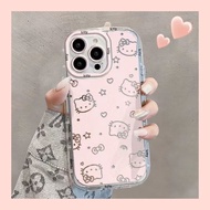 OPPO Reno 11 Pro 5G Case OPPO Reno 8T 8Z 7Z 8 5G Case OPPO A98 A78 5G Case Pink Creative Pattern Kitty Hard Border Shockproof Phone Case For Girls