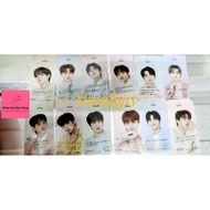 Benefit Data Sheet, Bookmark, Notebook Treasure HMV Japan OFFICIAL (READ DESCRIPTION)