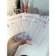 Vellum Cash Tracker A6 Sakura