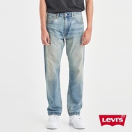 Levis 男款 551Z復古直筒牛仔褲 / 精工中藍染作舊石洗 熱賣單品