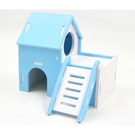 Hamster Hedgehog Chinchilla Sleeping Habitat Hideout House With Ladder