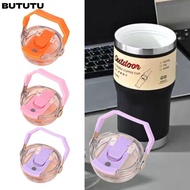 BUTUTU Cup Lid, Multicolor Replacement Bottle Lid, Portable Transparent Splash Spill Proof Therms Cu