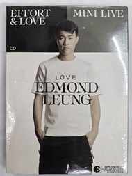全新未拆 CD+DVD 梁漢文 effort & love mini live