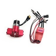WPL C14 C24 1/16 scale mn99 old version upgrade outrunner brushless motor gearbox 45A brushless ESC 