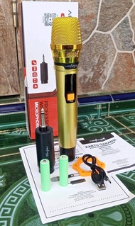 MIC ADVANCE WIRELESS MIC TANPA KABEL .BISA CAS ULANG