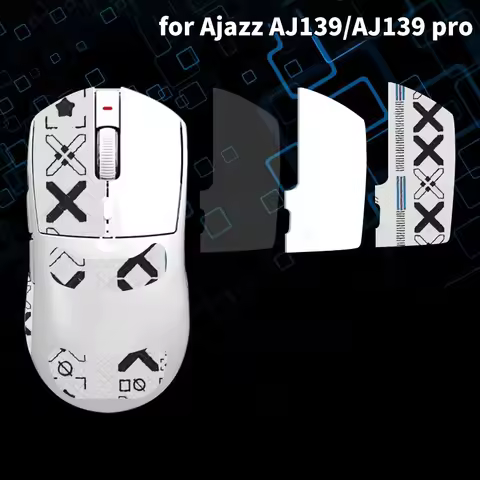 Non Slip Mouse Sticker Grip Tape Skate For AJAZZ AJ139 Pro Gaming Mouse Gamer Accessories Suck Sweat