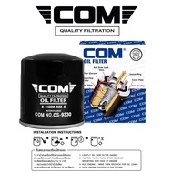 กรองน้ำมันเครื่อง กรองโซล่า ISUZU DMAX TFR MU7 MUX อีซูซุ ดีแม็ก ทุกรุ่น ไส้กรอง COM