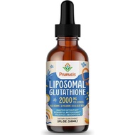 2000MG Liposomal  Liquid, 98% Absorption, Active Form L- , Vegan Friendly, Powerful Antioxidant Comp