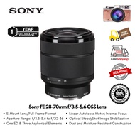 Sony FE 28-70mm f/3.5-5.6 OSS Lens Full Frame Format ( 1 Year Warranty )