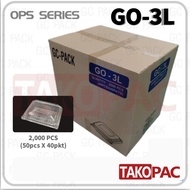 GO 3L Kuih RAYA Container- GC-PACK OPS Tray [BULK 2,000cs±] BENXON  OPS-H3LH.