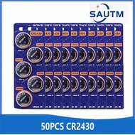 Sony CR2430 3V DL2430 CR 2430 แบตเตอรี่เซลล์ปุ่มลิเธียม