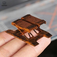 [szgrqkj3] 1: 64 Scale Lift Model 1/64 Garage Lifter Micro Garage Scene Decor Miniature Car Lift