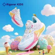 Rigorer AR2 Children's Basketball Shoes Summer Teenagers Breathable Combat Pink Wear-resistant Comba