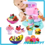 [Hellery1] Pretend Ice Cream Maker Toy Colorful for Birthday Gift Aged 3-8 Party Favors