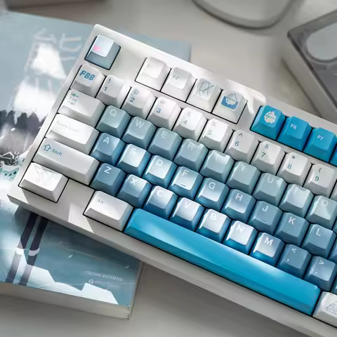 FBB Keycaps Polar Bear MX Switches Mechanical Keyboard Keycap Personalized DIY Accessory For Woman G
