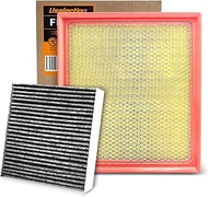 Cabin Engine Air Filter W/Activated Carbon Kit for Toyota Tundra 4.6L 5.7L(2014-2021), Sequoia 5.7L(