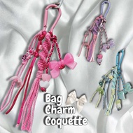 GANTUNGAN Bag charm// Bag charm Coquette// Bag chain// Coquette Keychain // Keychain // Cute Keychai