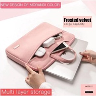 Macbook Air M4 2025 15 Inch Sleeve Bag Pink Nylon Handbag Cover Bag