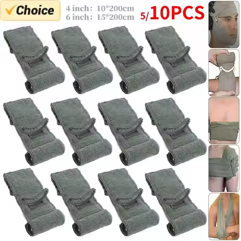 5/10PCS Israeli Bandage First Aid Trauma Hemostatic Bandage Kit Wound Traumatic Emergency Compressio