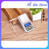 (FREE BATTERY) 0.01g 200g Mini Portable Scale Pocket Scale Digital Scale Jewellery Weighing Pocket S