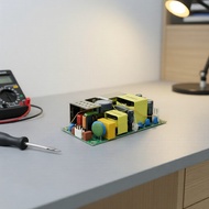 12V 16A or 24V 8A bare board power supply, 192W, dual Y-capacitor isolation, dual AC-side fuses 12V 