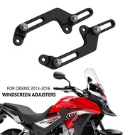 CNC Windscreen Adjusters Windshield Bracket For Honda CB500X CB 500 X 2013-2016