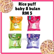 Rice Puff baby 8bulan RICE PUFF TRAVEL MAKANAN BABY TRAVEL