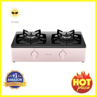 เตาแก๊สตั้งโต๊ะ 2 หัวแก๊ส RINNAI BT62FJTABLETOP GAS STOVE RINNAI BT62FJ 2G **สามารถออกใบกำกับภาษีได้ค่ะ**