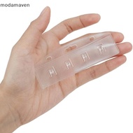 [MD] Pa Of 5 Horizontal Half Card Badge Holder For Swipe ID Cards Frosted Rigid Polycarbonate Plasti