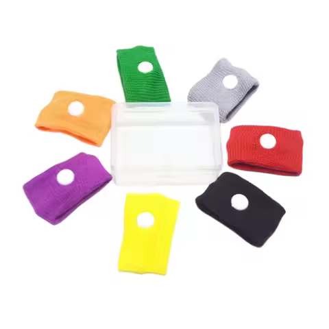 2pcs Travel Morning Sickness Wrist Band Anti Nausea Car Van Sea Plane Wristband Anti-motion Sickness