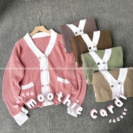 Smoothie CARDI BUTTON SECKER // KOREAN KIMONO BUTTON SECKER CARDIGAN