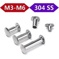 SUS304 Phillips Binding Post Screws M3-M6 for Furniture & Leather 【BY-XMB】