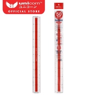 Unicorn Stationery 50cm / 19.5inches Graphic Ruler ( 50cm / 19.5 inches / Gridded ) UGR-150