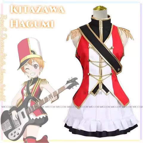 Kitazawa Hagumi Anime Game BanG Dream Cosplay Cosplay Sports Girl Hello Happy World Halloween Party