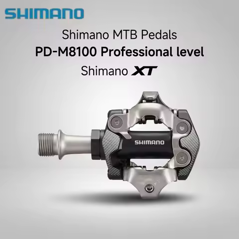 Shimano ‌Pedal Deore XT PD-M8100 SPD MTB bicycle pedals mountain bike accessories clipless pedales r