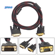 SAMO DVI to VGA Cable HDTV Laptop Video Line DVI-I 24+5