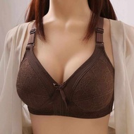 Women Lace Bra B010 Cup C-E Plus Size 34-52 Cup A-D Non-Wired Thin Sponge Baju Dalam Wanita Span Nip