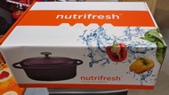 Nutrifresh 4.7 L 鑄鐵鍋 全新