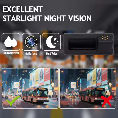 Rear View Camera For Audi A6 C7 4G Avant Allroad 2011~2018 Q5 2010~2018 Trunk Handle Backup Waterpro