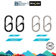 Nite Ize G-Series Dual Chamber Carabiner 1 - Pack of 2 Nite Ize Carabiner