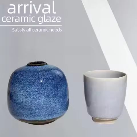 350ml Medium Temperature Nebula Blue Kiln Transformation Glaze Ceramic Studio Special Artistic Glaze
