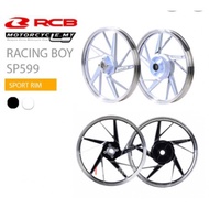 Racing Boy RCB Sport Rim SP599 140/160x17 (White/ Black) W110; Kriss 2 (Ada Disc); SRL110 SRL115 LC1