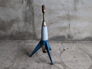 台中華電牌電扇：火箭筒電扇腳架（Rocket Fan 、電扇腳座）—古物舊貨、懷舊古道具、復古擺飾、早期民藝、太空年代、60年代、古董電扇、老電扇配件收藏
