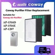 Replacement Compatible with Coway AP-1516D AP1516E Air Purifier Coway Air Purifier Filter AP-1207