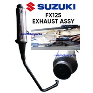 FX125 EXHAUST ORIGINAL100%SUZUKI FX125 EXZOS 1SET 14305M47E10