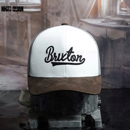 Mũ nón lưỡi trai Brixton trắng xám nâu bít đuôi cực chất - Nhật Quân Asia nhatquanasia