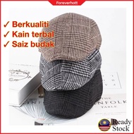 Topi Pakcik Rata Beret Budak Golf Newsboy Cap Driving Baretta Kids Flat Cap Hat Classic Casual