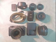 Canon 佳能 EOS M 無反 / 微單 相機連雙鏡頭 全套裝