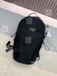 Arcteryx 始祖鳥 Mantis 16L 黑金 輕量防水 登山包 戶外包 背包 雙肩包 男女同款情侶款